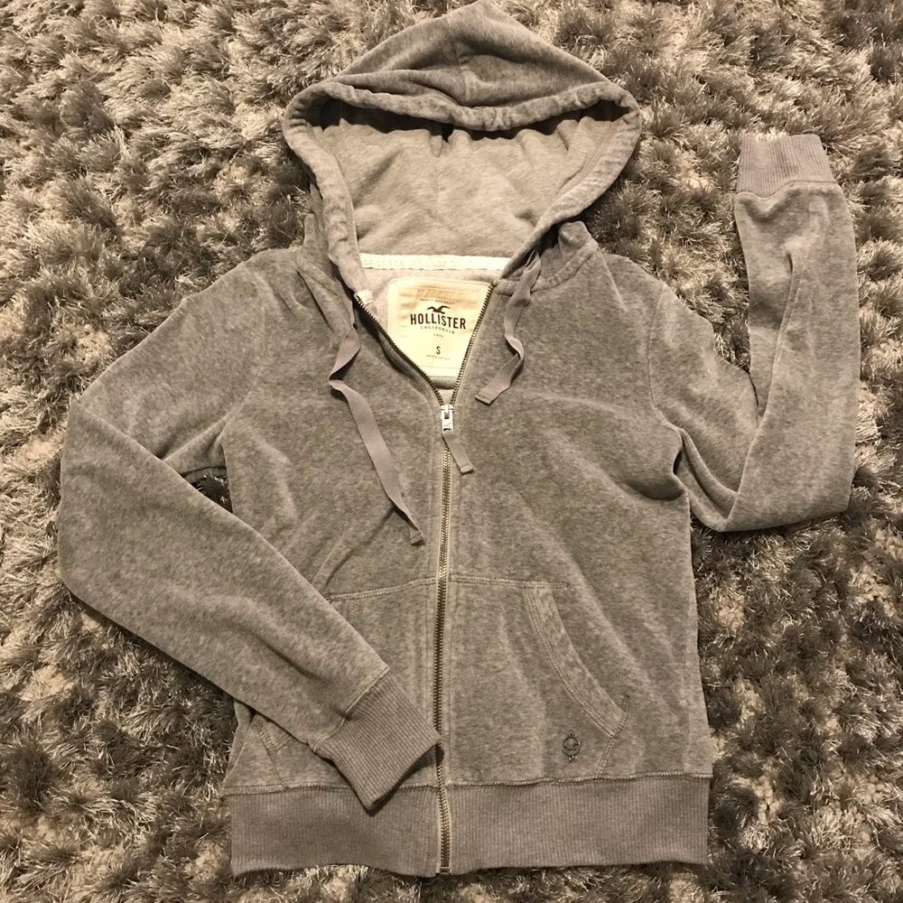 Gray Hollister Jacket!